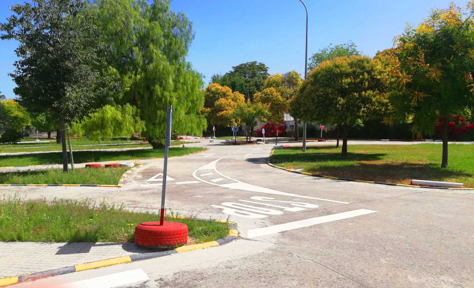 parque infantil de tráfico lucena